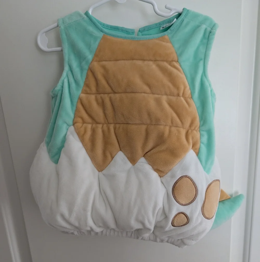Spirit Halloween Baby Dino Shell Belly‎ Costume